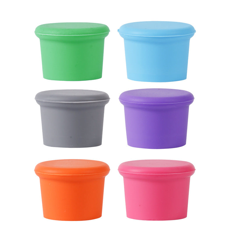 Food-grade silicone bottle cap, cup lid, universal wine stopper, airtight seal, wine preservation cap, eco-friendly wine bottle cap