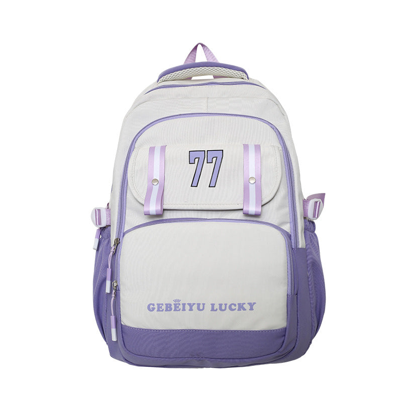 New primary and secondary school children's schoolbag Korean version large-capacity student campus backpack waterproof travel computer backpack