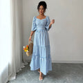new women's striped dress for cross-border e-commerce on  (us & europe)