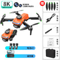 S118 orange [brushless motor + esc dual camera + obstacle avoidance] three electric