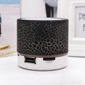 A10 metal mini bluetooth speaker - card-playing, outdoor lighting, portable subwoofer wireless speaker - perfect gift