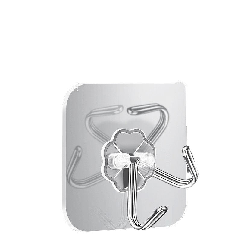 Hook strong adhesive wall sticker wall load-bearing transparent traceless hook sticker hook punch-free hook adhesive hook