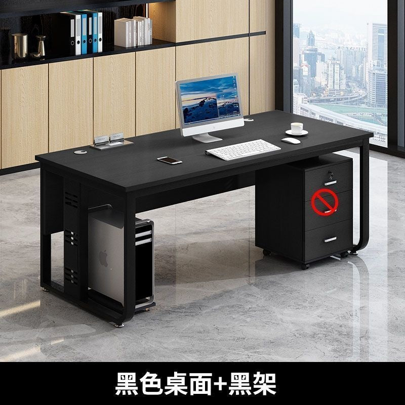 Office desk single computer desk casual modern office desk and chair combination for home small desk simple boss desk