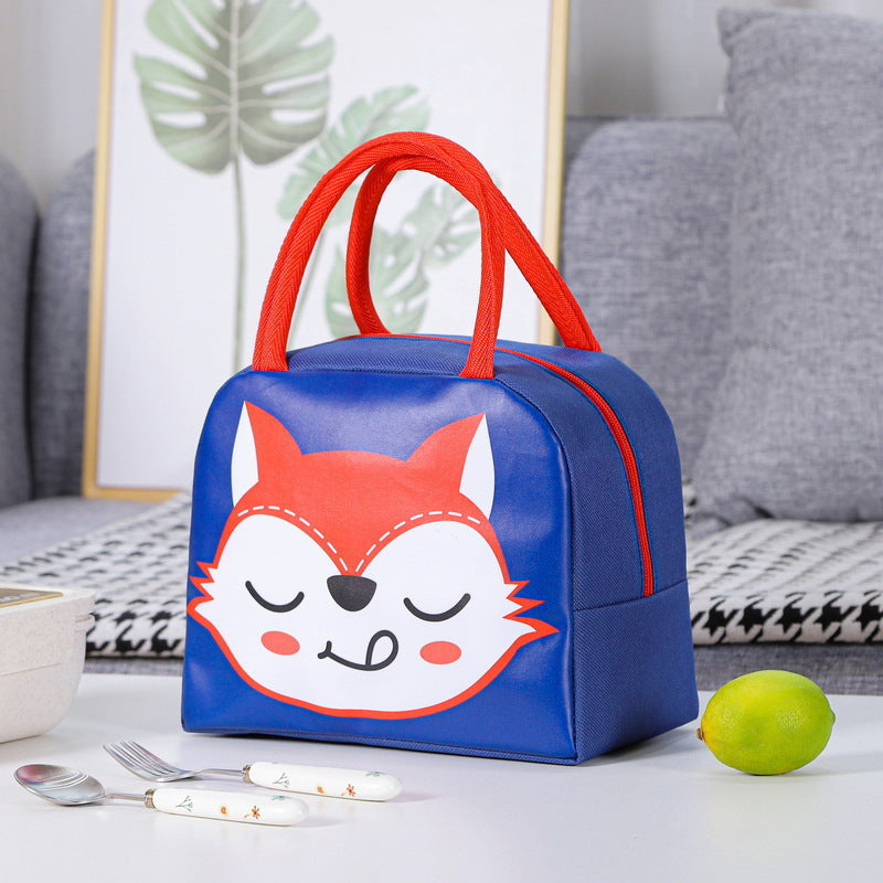 Lunch box bag, handbag, office worker with rice bag, primary school student lunch box bag, portable bento bag, bento bag, thermal insulation bag