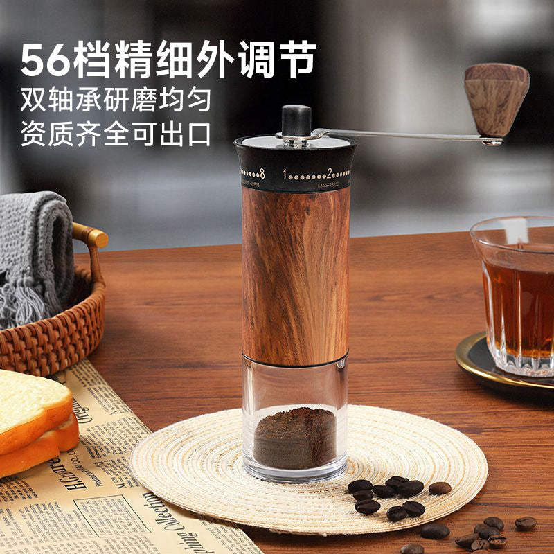 External adjustment hand grinder for home small coffee bean grinder portable coffee machine grinder coffee appliances