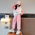 Girls' hoodie - new  autumn collection: stylish and cute hooded top for girls, perfect for spring and autumn. available in sizes for older children