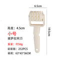 Large plastic mesh knife dough roller knife pizza pizza roller knife creative baking tool