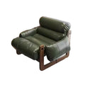 Medieval jersey island chair casual chair balcony single lazy sofa lounge chair living room reclining and sleeping solid wood sofa