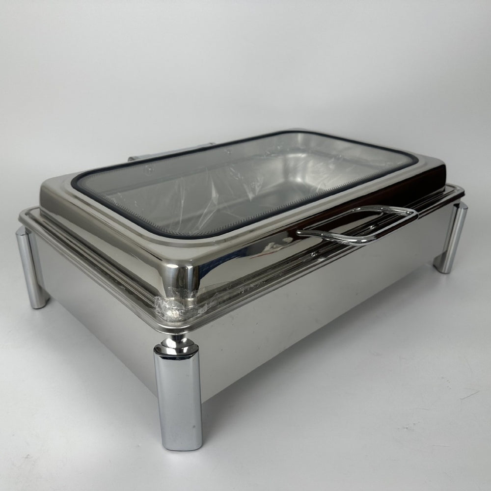 buffet stove, stainless steel, flip-top heating and insulation, commercial cross-border buffet stove