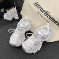 European station dad shoes women's 2026 summer new mesh breathable thick sole heightened retro best selling sports casual shoes