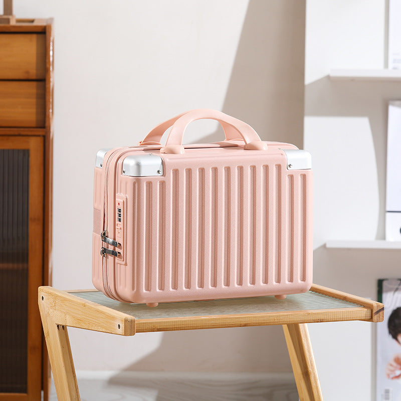 New Password Suitcase Men's and Women's Gift Box 14 Inch Mini Cute Cosmetic Case Suitcase Storage Box