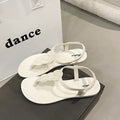 new arrival women's summer outwear non-slip leaf flats beach one-piece flip-flop women's sandals