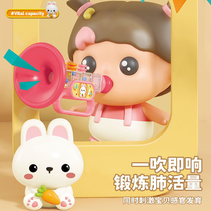 children's trumpet baby baby blowing music educational cute small musical instrument harmonica whistle toys for boys and girls