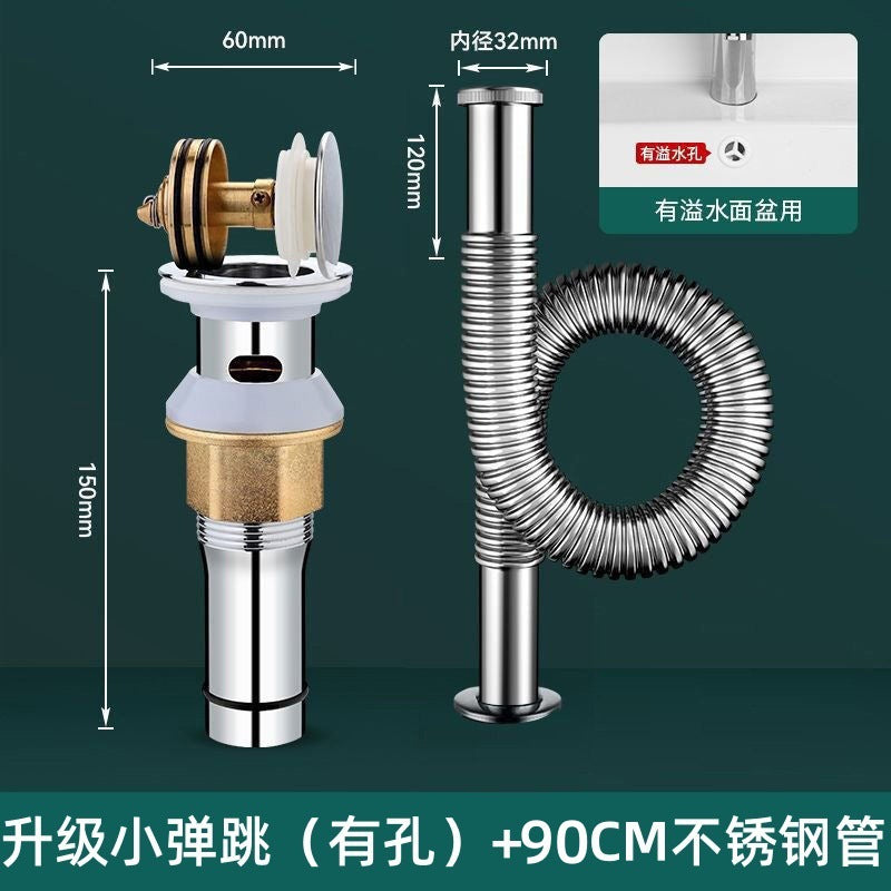 One piece is delivered on behalf of the delivery toilet, hand wash basin, pull bounce sewer 304 accessories, washbasin, washstand, sewer pipe.