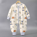 Infant lightweight sleeping bag, 100% cotton class a, all-season baby anti-kick quilt, children's split-leg sleeping bag, unisex bodysuit