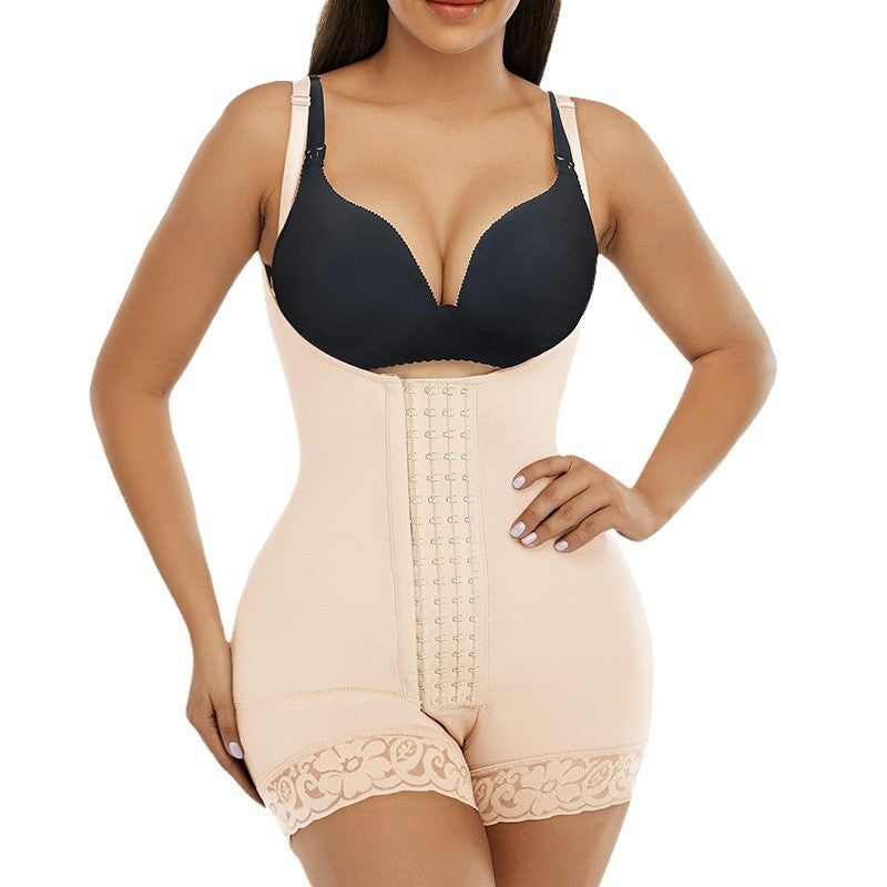 Bodyshaper body shaping garment waist tightening tummy tight jumpsuit butt lifting body shaping garment skims shaping garment