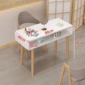 Japanese style wooden nail salon desk small single and double popular double layer manicure table manicure table manicure table