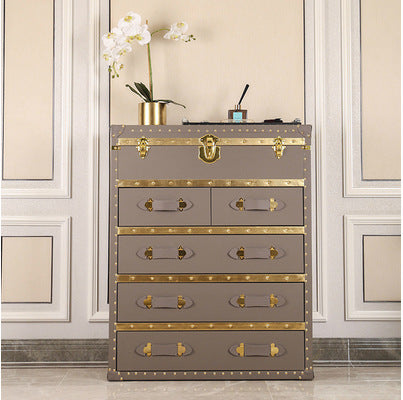 Factory direct american-style drawer storage cabinet - bedroom cabinet, living room furniture, chest of drawers, storage cabinet - available in three colors