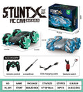 hot-selling double-sided stunt drift climbing alloy electric off-road vehicle dump truck four-wheel drive boy toy