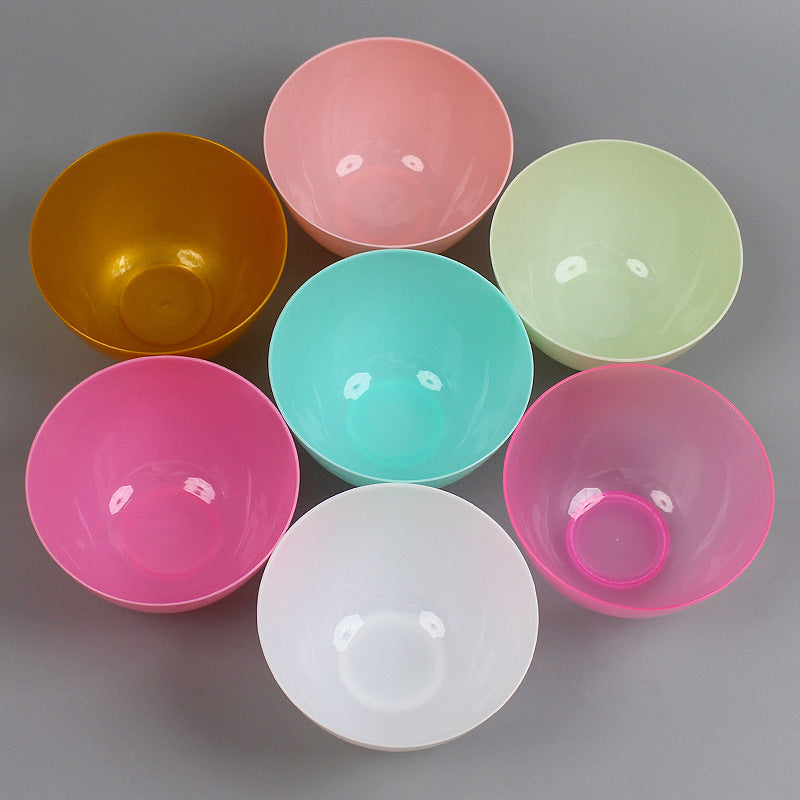 Beauty supplies diy spa mask tools plastic bowl mixing tools mask bowl stirring stick applicator spoon scraper