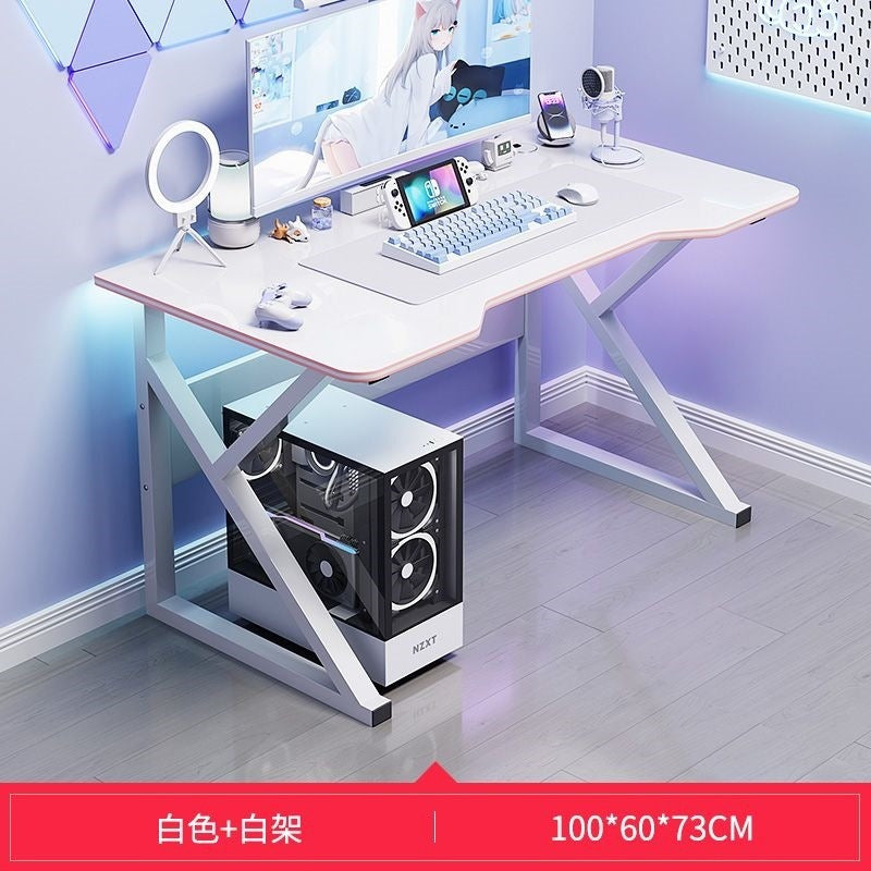 Computer desk desktop home electronic competition table chair bedroom simple table workbench desk student study table office desk
