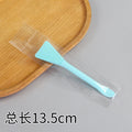 Lake blue silicone brush with scoop