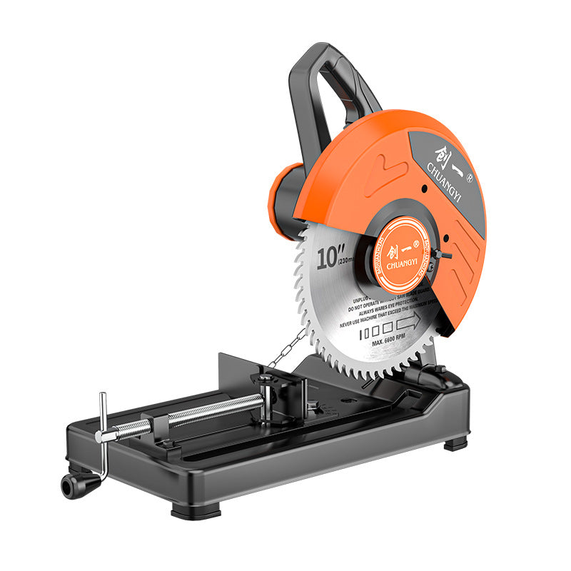 Chuangyi profile cutting machine 220v high power woodworking special steel machine cutting machine desktop for home industrial grade