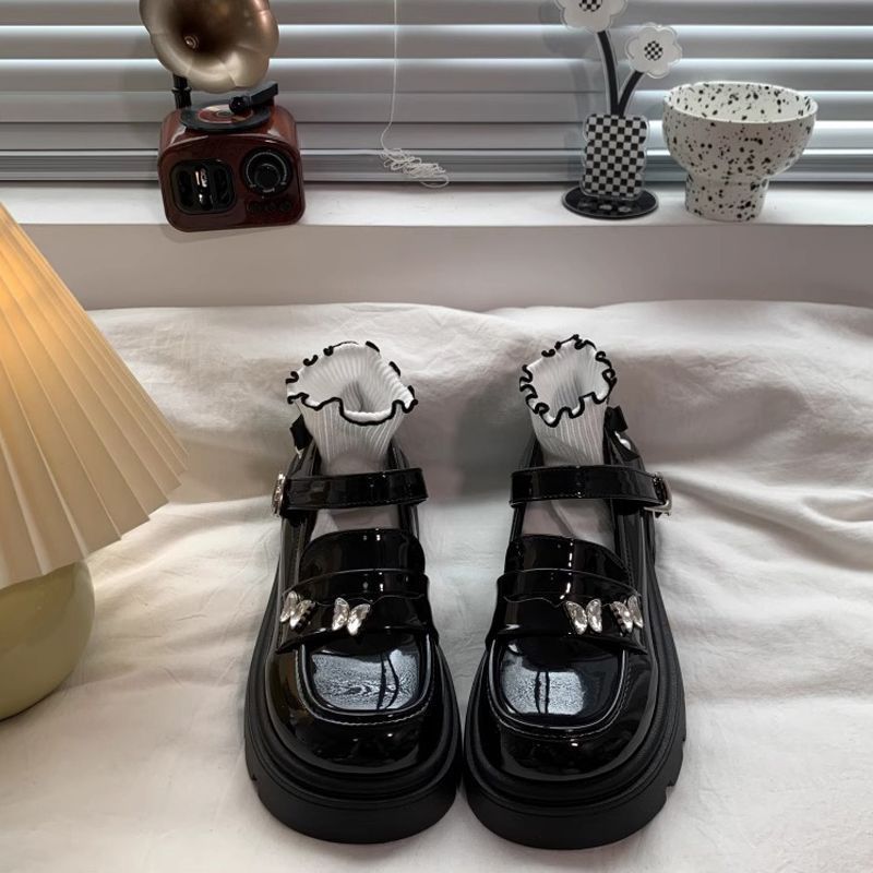 Girls' performance loafers - new spring/summer  collection - princess shoes for girls, versatile and stylish soft-soled loafers for mid-to-large children