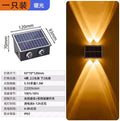 Solar outdoor lights - landscape decorative lighting for courtyards, villas, balconies, gardens, and walls - waterproof outdoor wall lights and wash lights