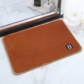 hot-selling pure color super soft floor mats, modern casual bedroom bedside carpet, bathroom absorbent non-slip mat