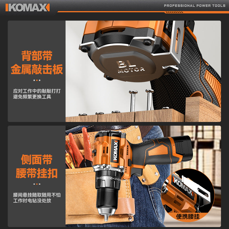 Cordless drill & impact driver combo - brushless, compact, lithium-ion powered - ideal for home use & diy projects