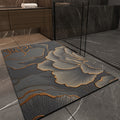 Bathroom absorbent floor mat soft diatom mud non-slip bathroom toilet for home bathroom door quick-drying door mat