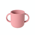 Sippy cup baby water cup silicone learning cup drop-resistant high-temperature resistant children's cup anti-fall baby bestseller silicone material