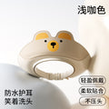(new product) double-layer water guide trough [little bear style] - light brown
