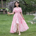 Girls' summer dress new arrivals: stylish princess dresses for girls, floral chiffon beach dresses for toddlers and big kids