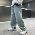 Boys' denim jeans - spring/autumn collection,  new arrivals. kids' pants for mid-to-large children, spring loose fit straight leg trendy jeans