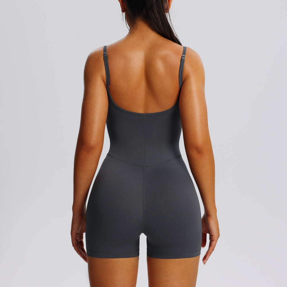 Fashionnew arrival yoga jumpsuit women's suspender beautiful back all-in-one fitness wear adjustable sports jumpsuit yoga wear