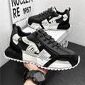 European station men's shoes 2025 new winter breathable versatile athletic casual shoes hidden heel joggers dad shoes for men