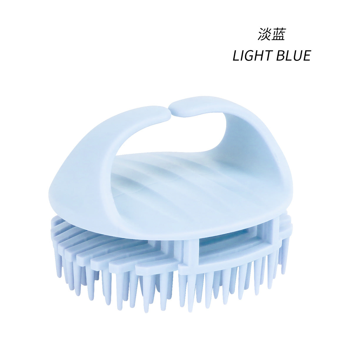 Color Silicone Shampoo Brush Massage Brush Shampoo Artifact Head Massage Comb Hair Grabber Household Silicone Shampoo Brush
