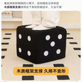For home door shoe changing stool dice small stool creative stool lambswool living room door foot stool sieve small stool