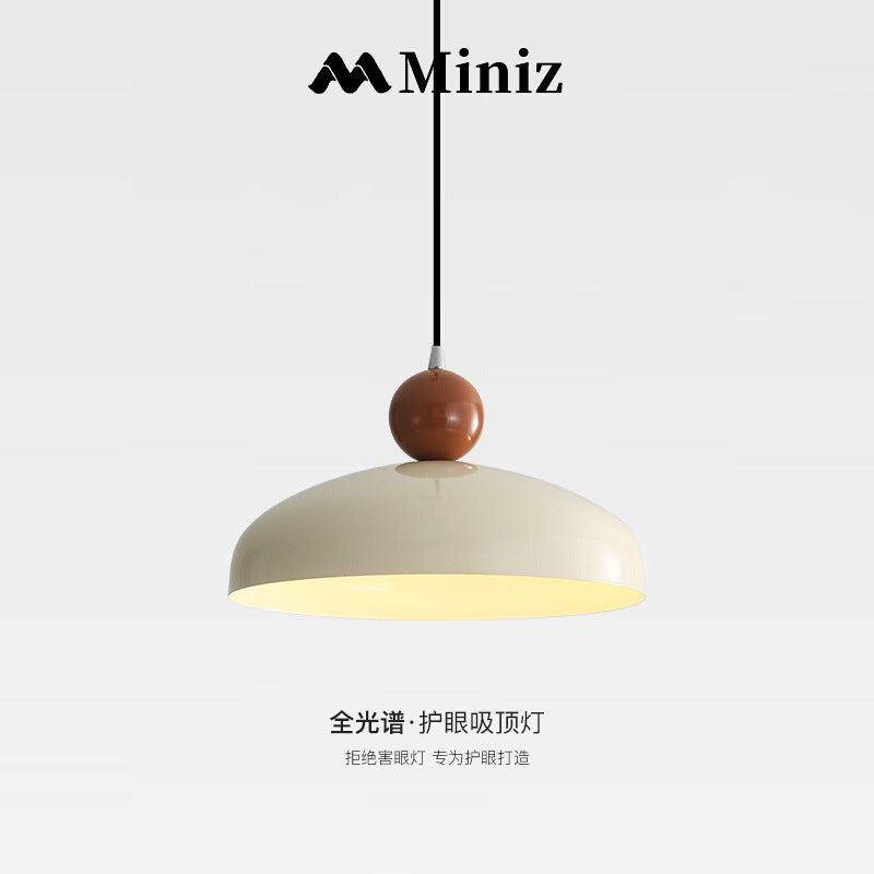 Nordic cream style restaurant pendant light japanese retro dining table lamp ufo modern dining room bar home small pendant light