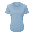 Summer lightweight loose-fit yoga short sleeve women's brushed breathable fitness top - quick-dry activewear for running and exercise (ds075)