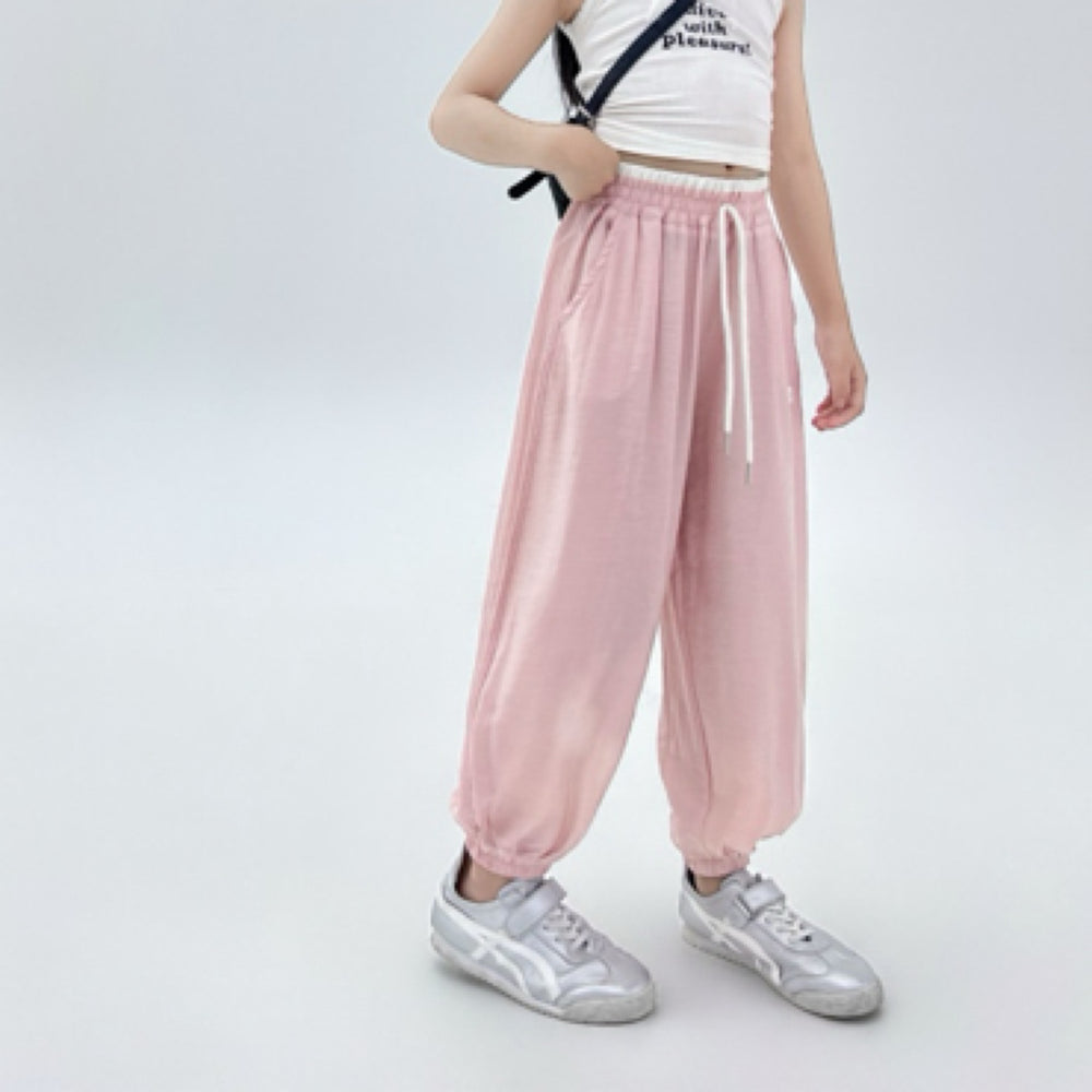 Nine-point pants pants boys and girls thin summer casual pants neutral children's pants kids girlloosekids anti-mosquito pants
