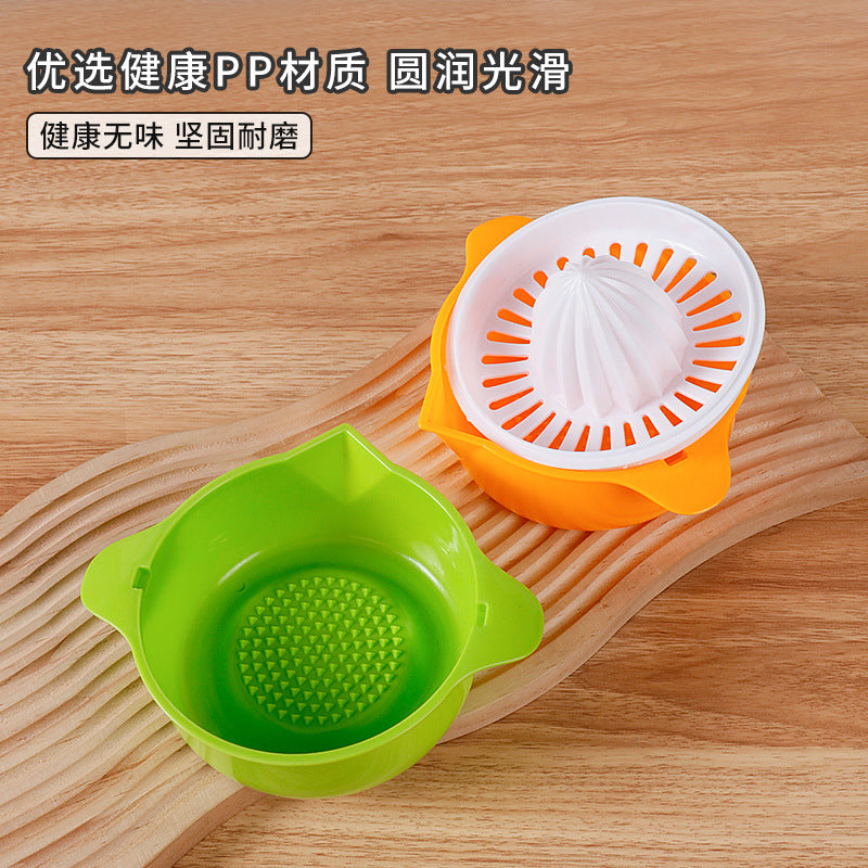 Creative manual juicer - convenient, mini, and practical fruit juicer for kitchen home use - fruit separation juicing - wholesale