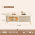 Solid wood tv stand living room home modern minimalist floor cabinet new coffee table tv cabinet glass other