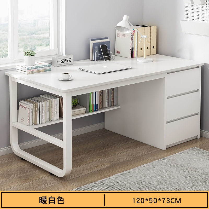 Desk computer desk desktop casualfor home student with drawer writing desk bedroom writing desk office storage desk