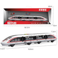 Fuxing hao emu model toy car artificial harmonious track train large alloy high-speed rail light 3 years old boy