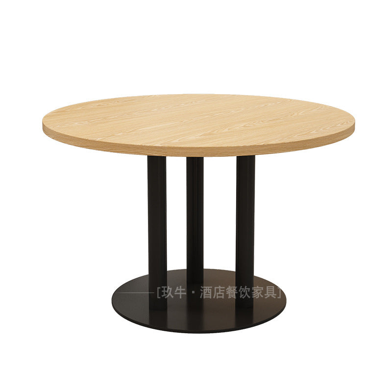 Catering restaurant Hot pot restaurant Restaurant Restaurant Table and chair theme music Dining bar Western restaurant Semicircular card seat sofa Table and chair against the wall