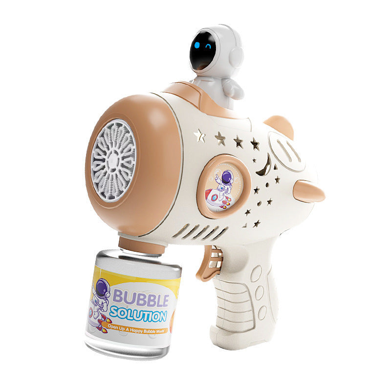 tiktok kids' handheld gatling bubble machine - fully automatic bubble blower - 2026 new model - wholesale toys for boys and girls