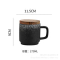 Cup with lid-muxue